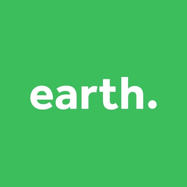 Earth Broadband on Green Background UK ISP Logo