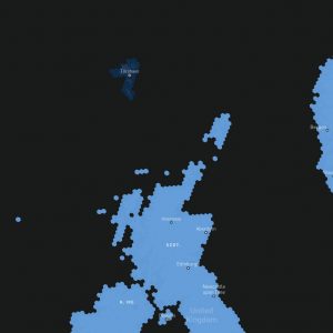 Starlink Scotland Map June 2023