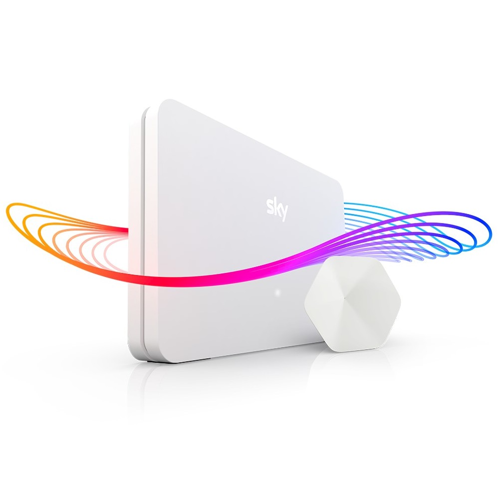 Pictured UK ISP Sky Broadband s New SR203 Wireless Hub Router UPDATE 