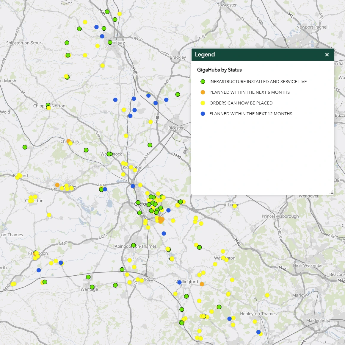 Oxfordshire UK's GigaHubs Full Fibre Build Nears Completion - Vimarsana News