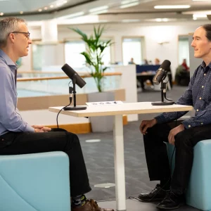 Zen Internet CEO Richard Tang and CityFibre CMO Dan Ramsay