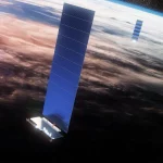 Starlink-satellites-in-orbit-around-the-earth GEN1