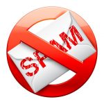 spam ban sign