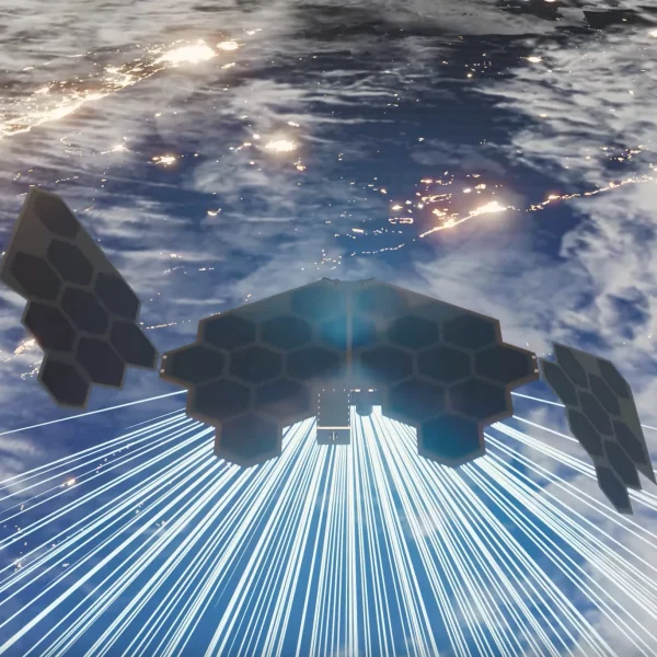 Meridian Space LEO Satellite by SpinLaunch