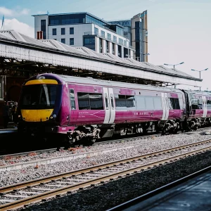 East Midlands Rail Train at Station PR 020425