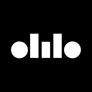 Olilo broadband isp - white text on black background