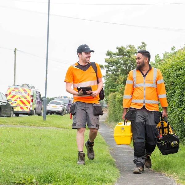 Quickline 2025 engineers rolling out faster broadband