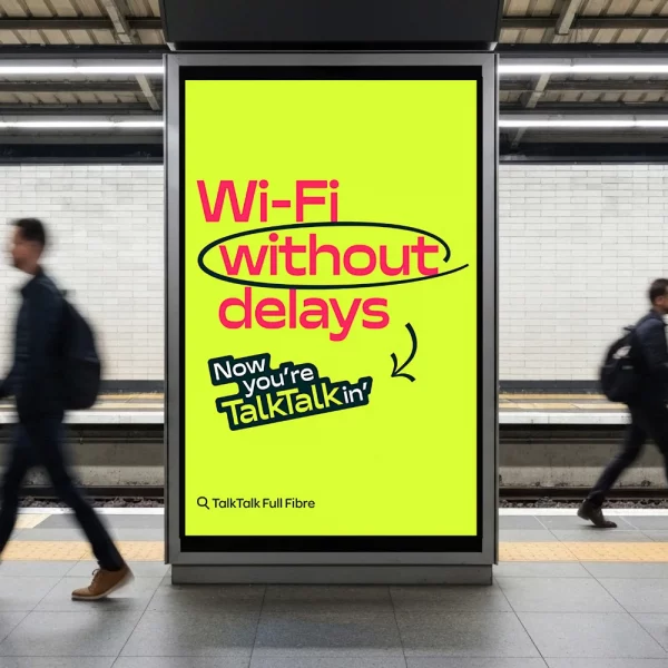 TalkTalk WiFi Without Delays Poster