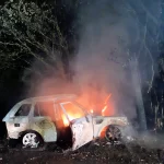 Beaminster Car Crashed into Openreach Pole