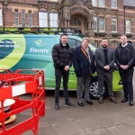 Elevate Chairman Chris Baldock and CRO Andy Tatlock with Councillors from St Helens Council