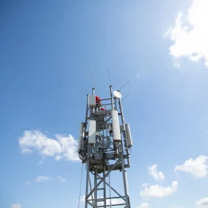 Vodafone UK Mobile Engineers on Mast 220925