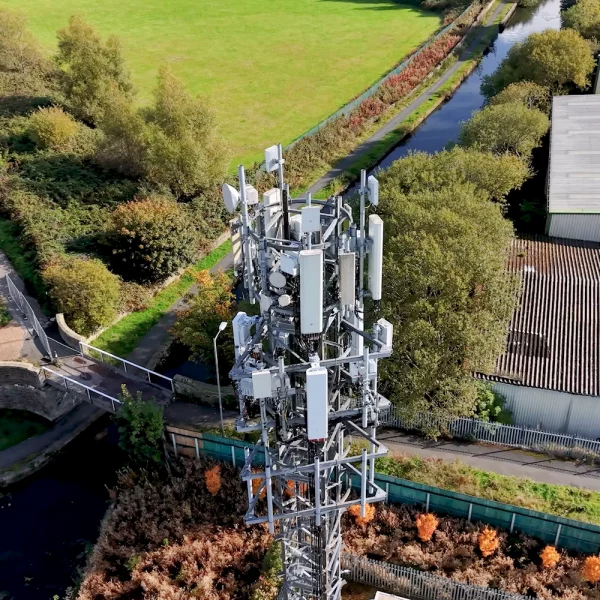 Cellnex UK consolidated 4G and 5G mobile mast for VodafoneThree