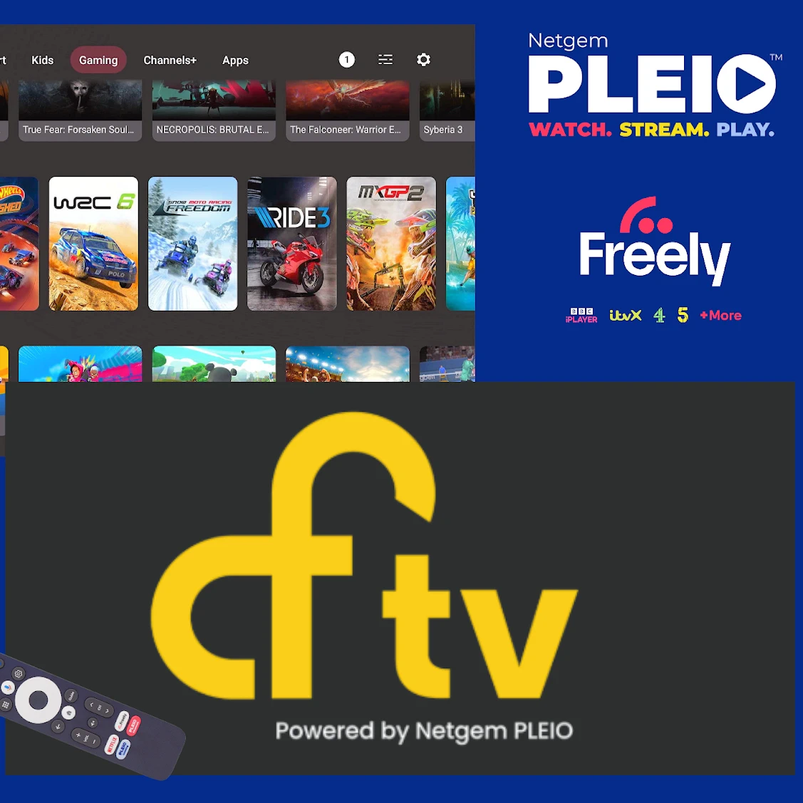 Altnet Broadband ISP Connect Fibre Launch Netgem’s New PLEIO UK TV Box