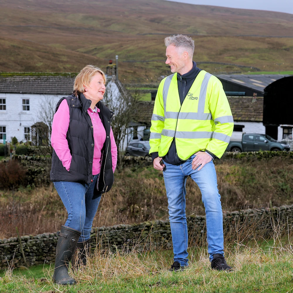 GoFibre Complete Project Gigabit Broadband Rollout Contract for Teesdale UK