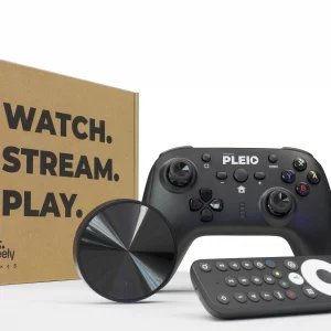 PLEIO packaging by Netgem TV