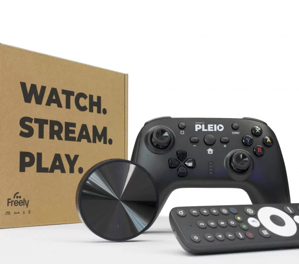 PLEIO packaging by Netgem TV