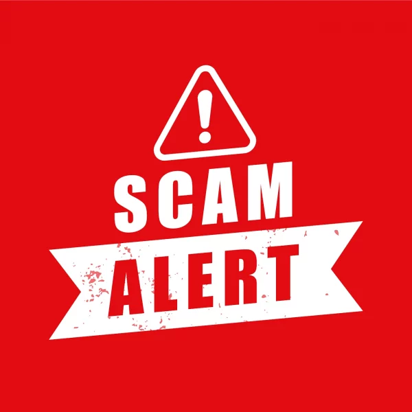 Scam and Spam UK Phone Alert Graphic