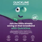 Quickline brand campaign 2026