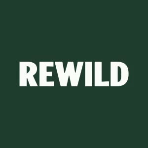 Rewild Mobile on black background