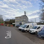 Strathaven Openreach Exchange Screenshot by Google Streetview