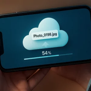 Upload speed on mobile device uk by 123rf