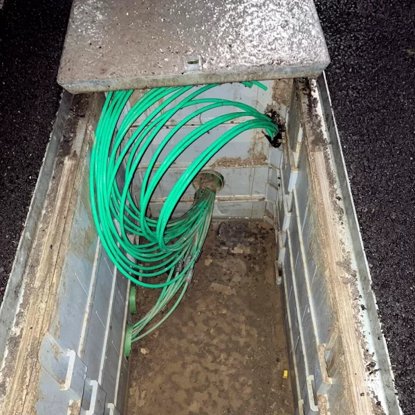 Picture of Nexfibre chamber in Ferndown near Aster Housing by Andy