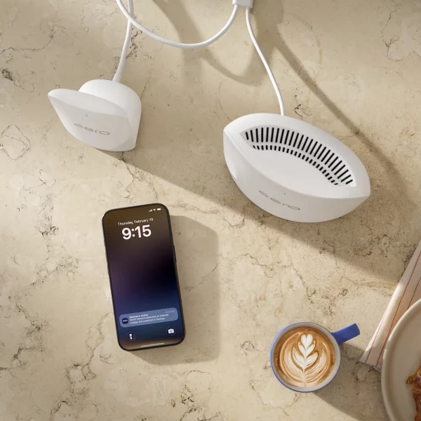 Zen Internet eero Signal – Coffee shop counter