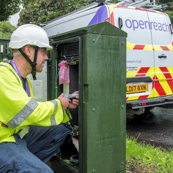 Gfast BT Openreach Broadband Cabinet Sidepod