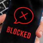 Blocked and censored internet content on Smartphone by 123RF ID185419411