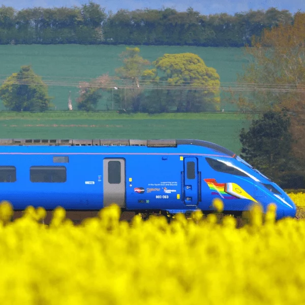 Lumo East Coast Main Line Train