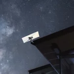 Starlink broadband dish terminal facing space - website screenshot