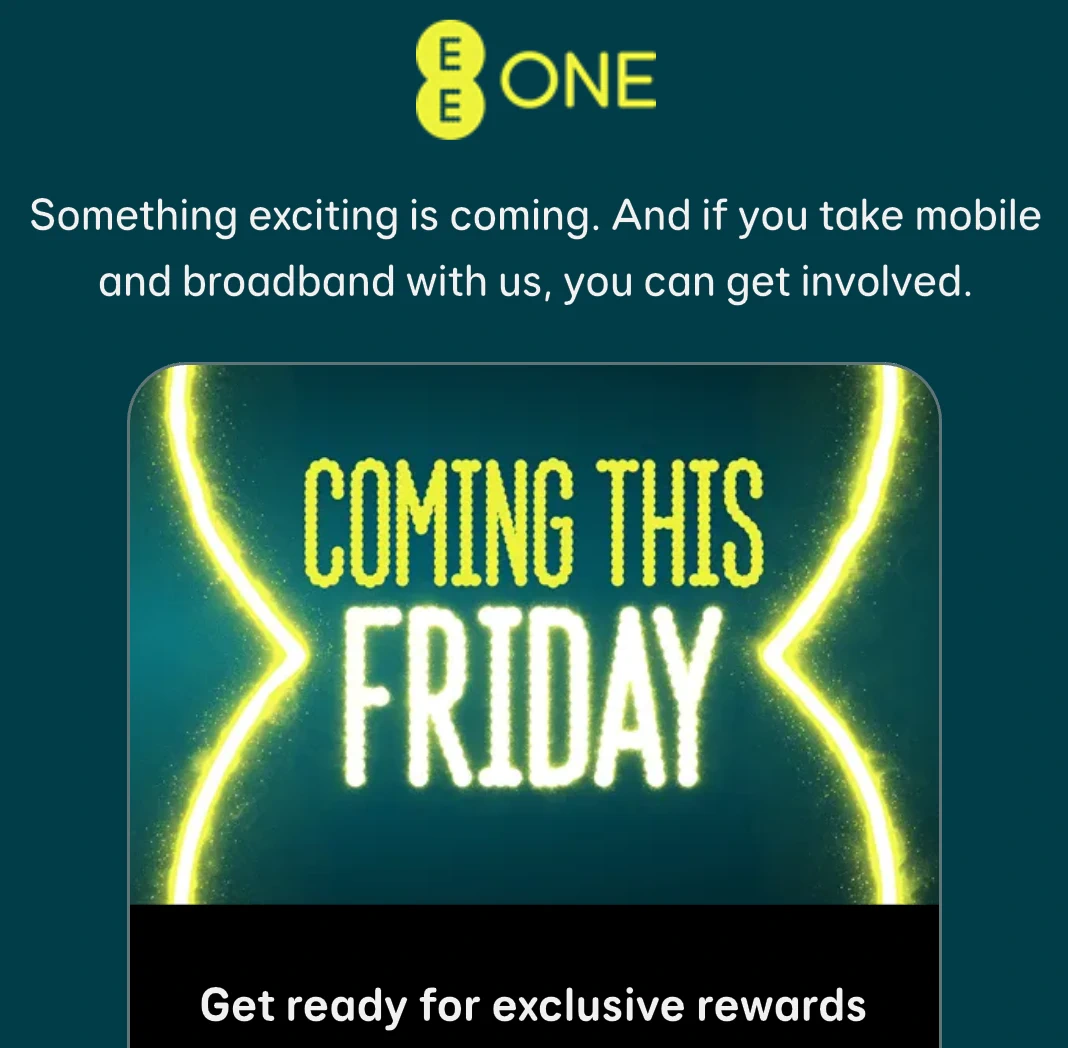 EE UK Set to Launch New One Up Customer Rewards Scheme on Friday