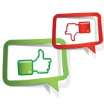 Good versus bad consumer broadband opinions by 123rf ID34855810