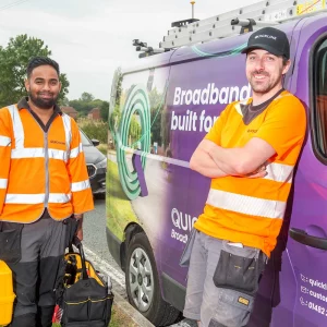 Quickline UK broadband engineers in Selby North Yorkshire