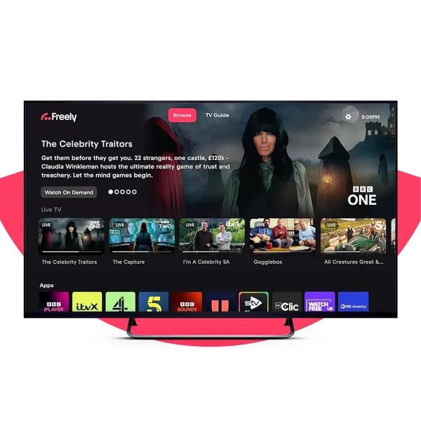 Freely-broadband-streaming-platform-on-UK-TV-Set