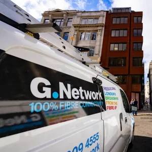 G.network van in London