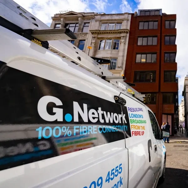 G.network van in London