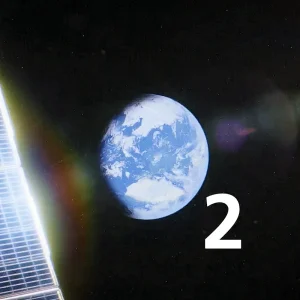 O2 Satellite UK Earth Image