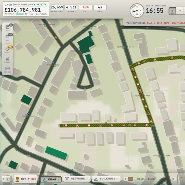 Broadband Architect screenshot from Steam UK PC game
