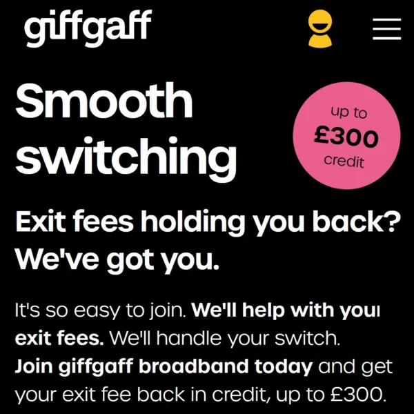 giffgaff broadband contract buyout