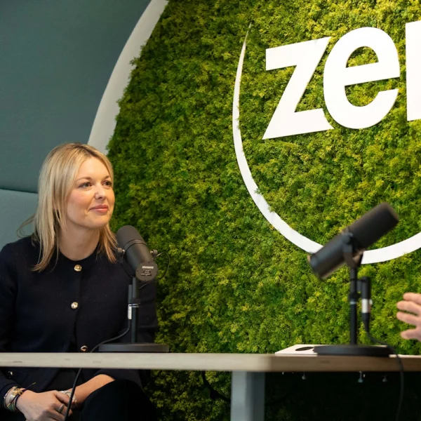 Katie Milligan CEO Openreach and Richard Tang CEO Zen Internet