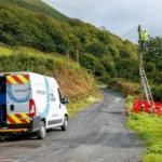 Openreach 2026 engineer up a rural pole