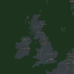 Opensignal Satellite D2D Mobile Connections Map of UK
