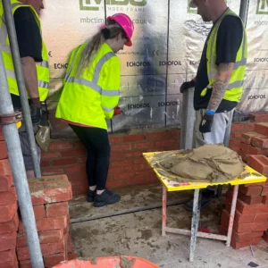 Toob DIY SOS staff at work