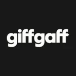 giffgaff uk white text on black background 2026