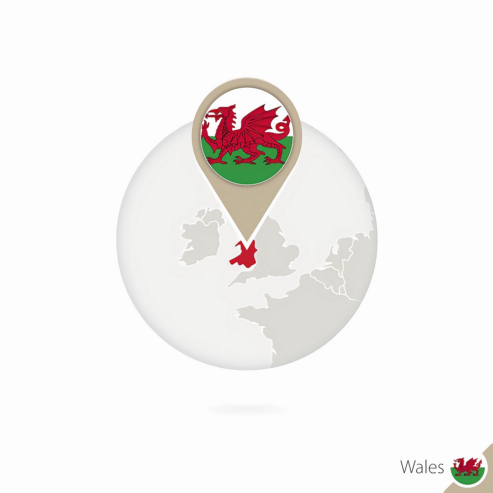 wales map point uk