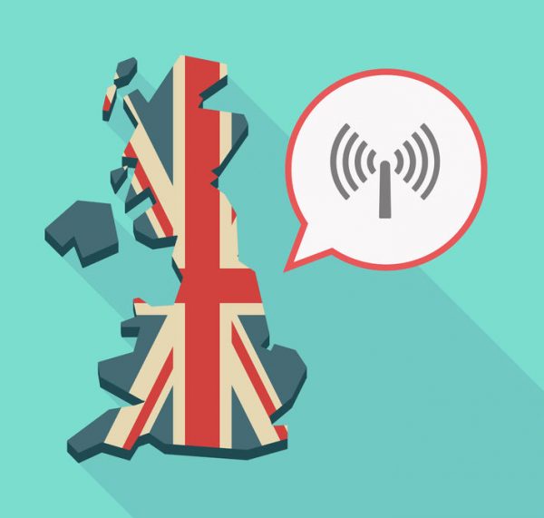 wireless signal uk map