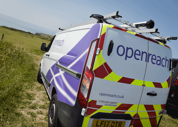 bt openreach uk engineers van