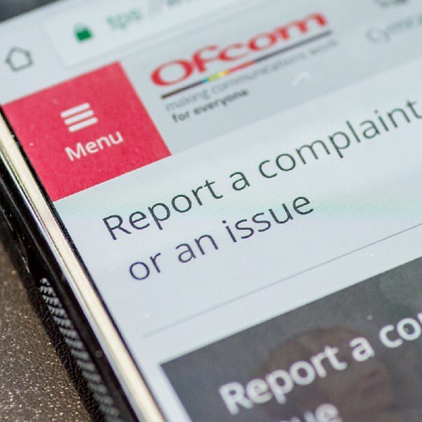complaints ofcom report isp broadband tv phone mobile