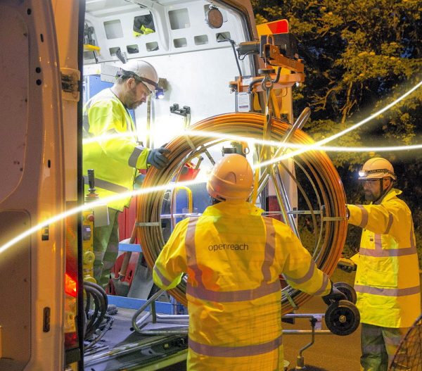 fibre optic night cable openreach